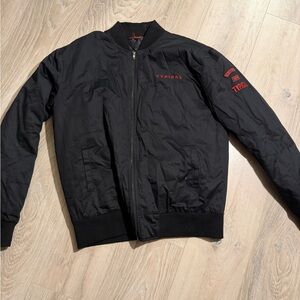 RARE Typical Black Bomber Jacket for Men